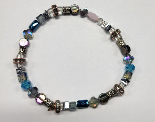 Pink, Blue, Purple, and Black Rainbow